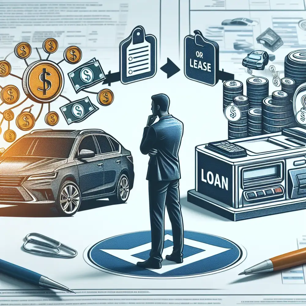 auto na úvěr nebo leasing