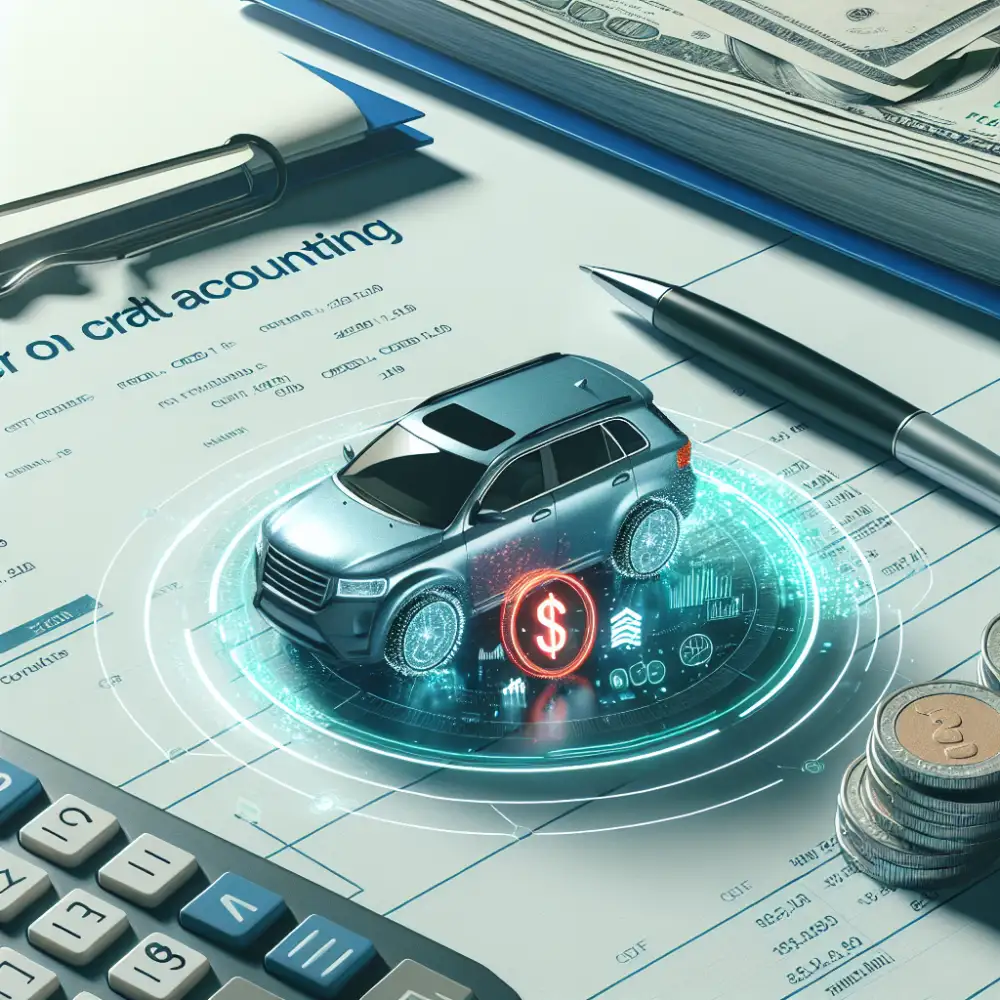 auto na úvěr účtování